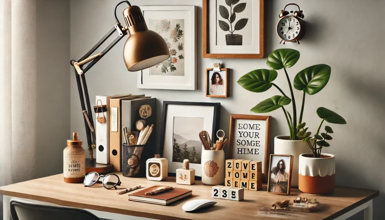 01 - Boost Your Desk Style With These Fun Knick Knacks Ideas