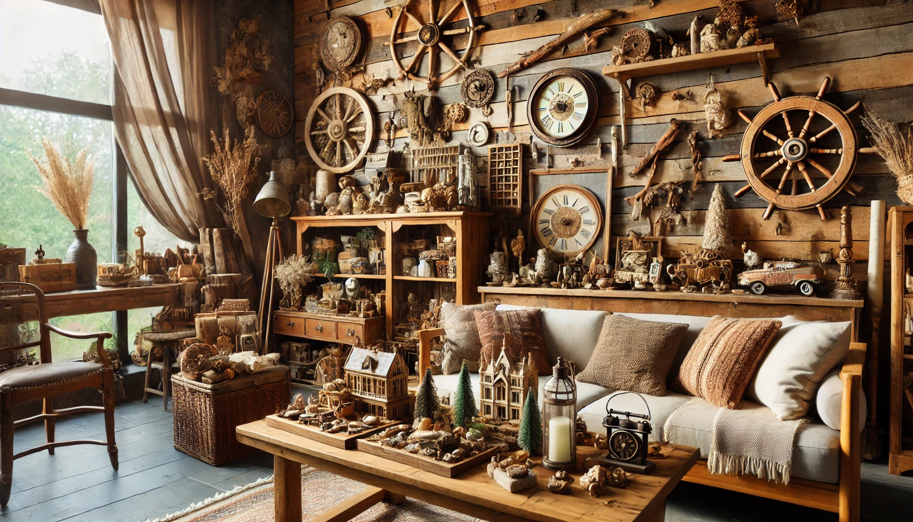 01 - Rustic Vibes Brought To Life With Knick Knacks Ideas