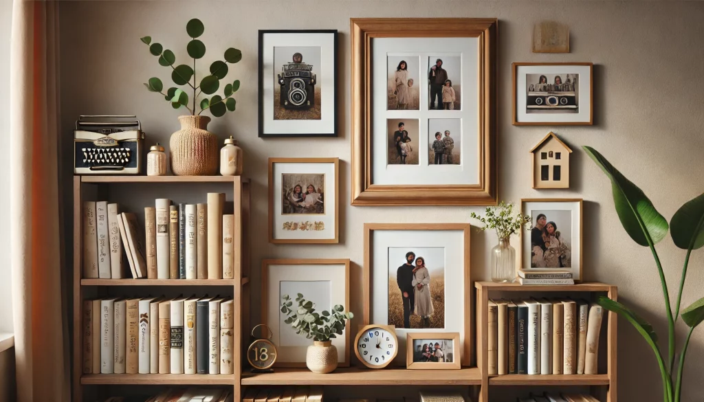 02 - Bookshelf With Memories Tell Stories Through Each Shelf