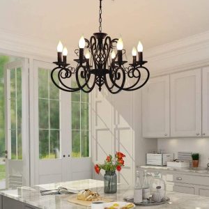 French Modern Country Farmhouse Chandelier