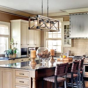 Rustic Kitchen Lighting