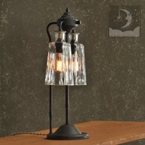 Black Farmhouse Table Lamp