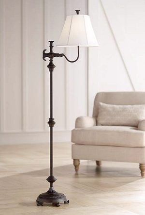 Farmhouse Lamp Floor Bronze Traditional