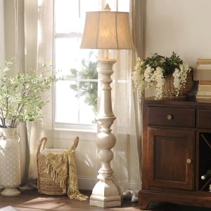 Farmhouse Style Floor Lamp Country Antique