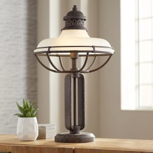 Industrial Farmhouse Lamps Open Cage