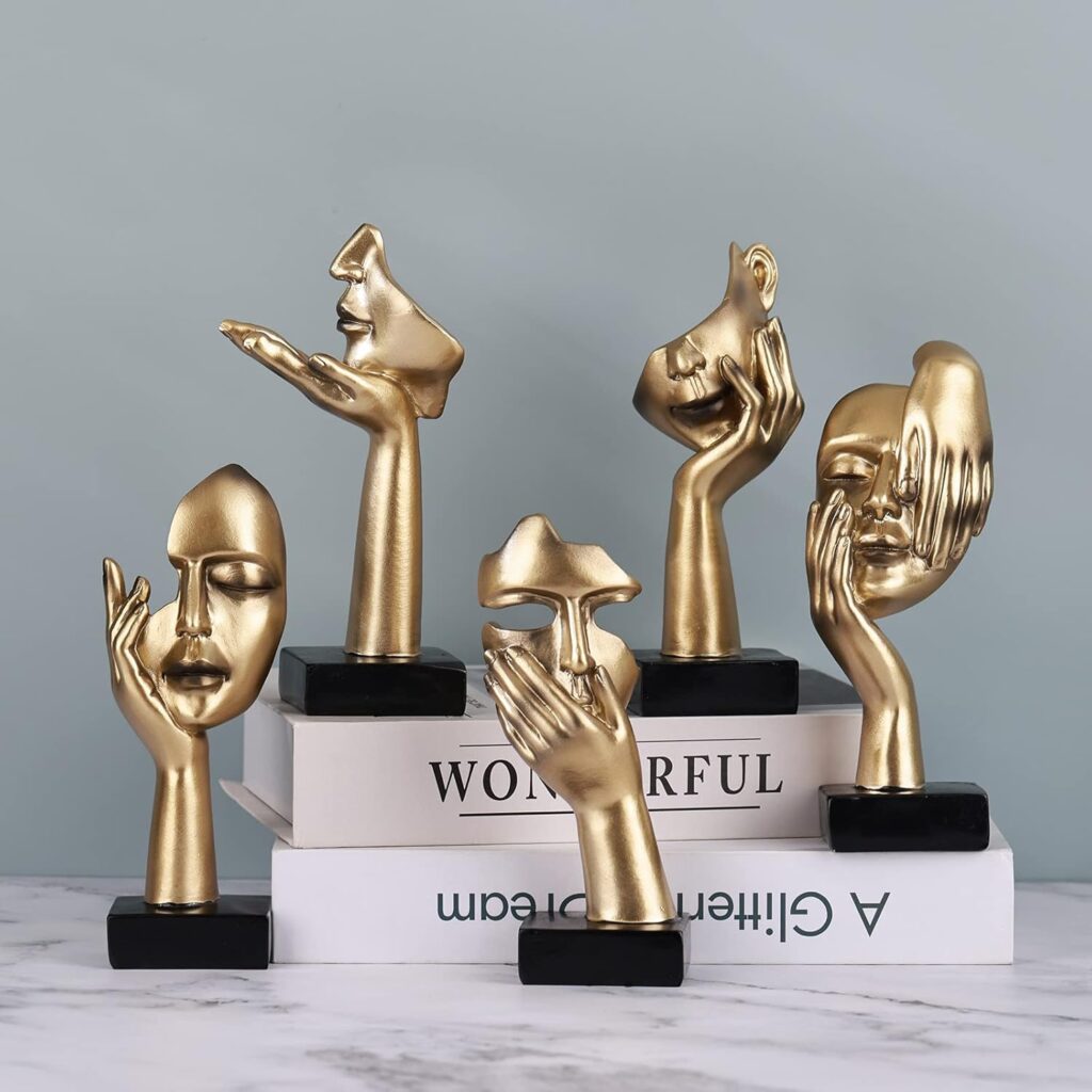 Abstract Art Sculpture Modern Decorative Piece 4