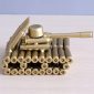 Army Tank Sculpture Bullet Shell Casing 1