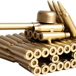 Army Tank Sculpture Bullet Shell Casing