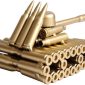 Army Tank Sculpture Bullet Shell Casing 4