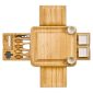 Bamboo Cheese Board Set-2