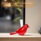 Cardinal Bird Figurine Red Home Decor 1