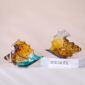 Conch Shell Sculpture Elegant Glass Decor 5