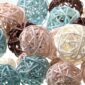Decorative Balls Wicker Rattan Set 36PCS 2