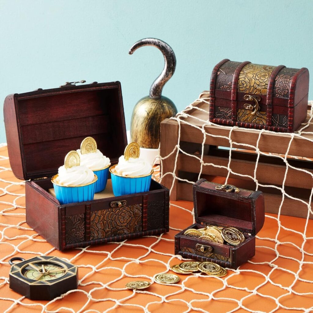 Durable Wooden Treasure Chests Design 1