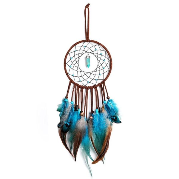 Farmhouse Nic Nacs Feather Dream Catcher