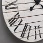 Farmhouse Shiplap Wood Wall Clock-4