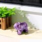 Figurine Statue Amethyst Elephant Decor 4