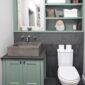 Funny Bathroom Decor Quirky Shelf Statues bathroom area