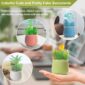Lifelike Colorful Potted Fake Succulents 1