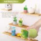 Lifelike Colorful Potted Fake Succulents 5