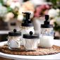 Mason Jar Bathroom Accessories Set-3