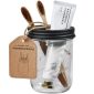 Mason Jar Bathroom Accessories Set-4