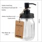 Mason Jar Bathroom Accessories Set-6