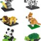 Mini Building Blocks Animal Toy Set 4