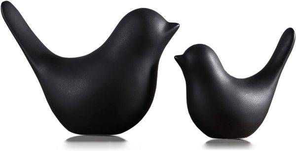 Modern Style Animal Statues Home Decor SL black