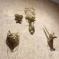 Realistic Resin Animal Head Wall Hanging 3