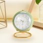 Retro Analog Alarm Clock with Silent Non-Ticking Movement 8