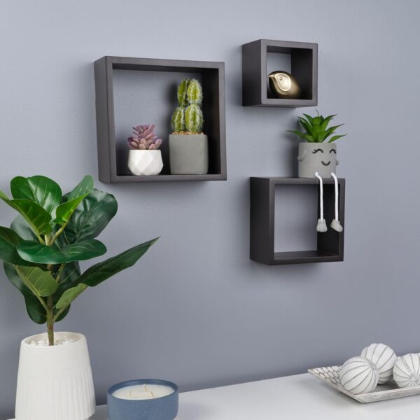 Square Cube Shelves Floating Shelf Set