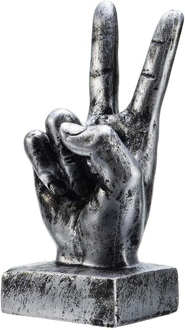 Victory Gesture Art Finger Sculpture Piece