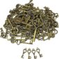 Vintage Charms Skeleton Key Set 125PCS 5