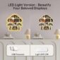 Wall Decor Shelves LED Mushroom Design 2